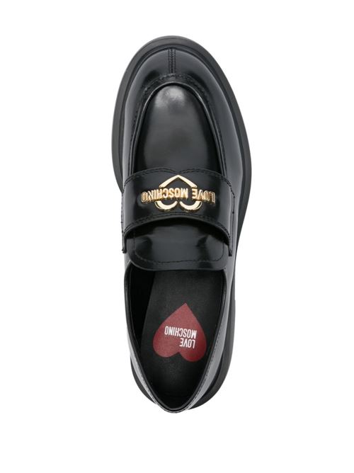 Mocassino donna nero LOVE MOSCHINO | JA10404G1MJD0000